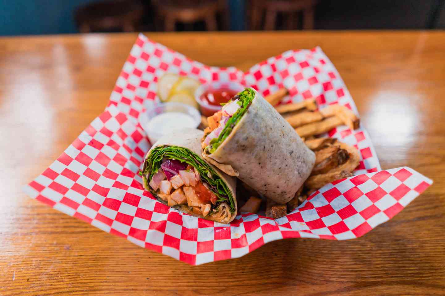 Spicy Chicken Wrap