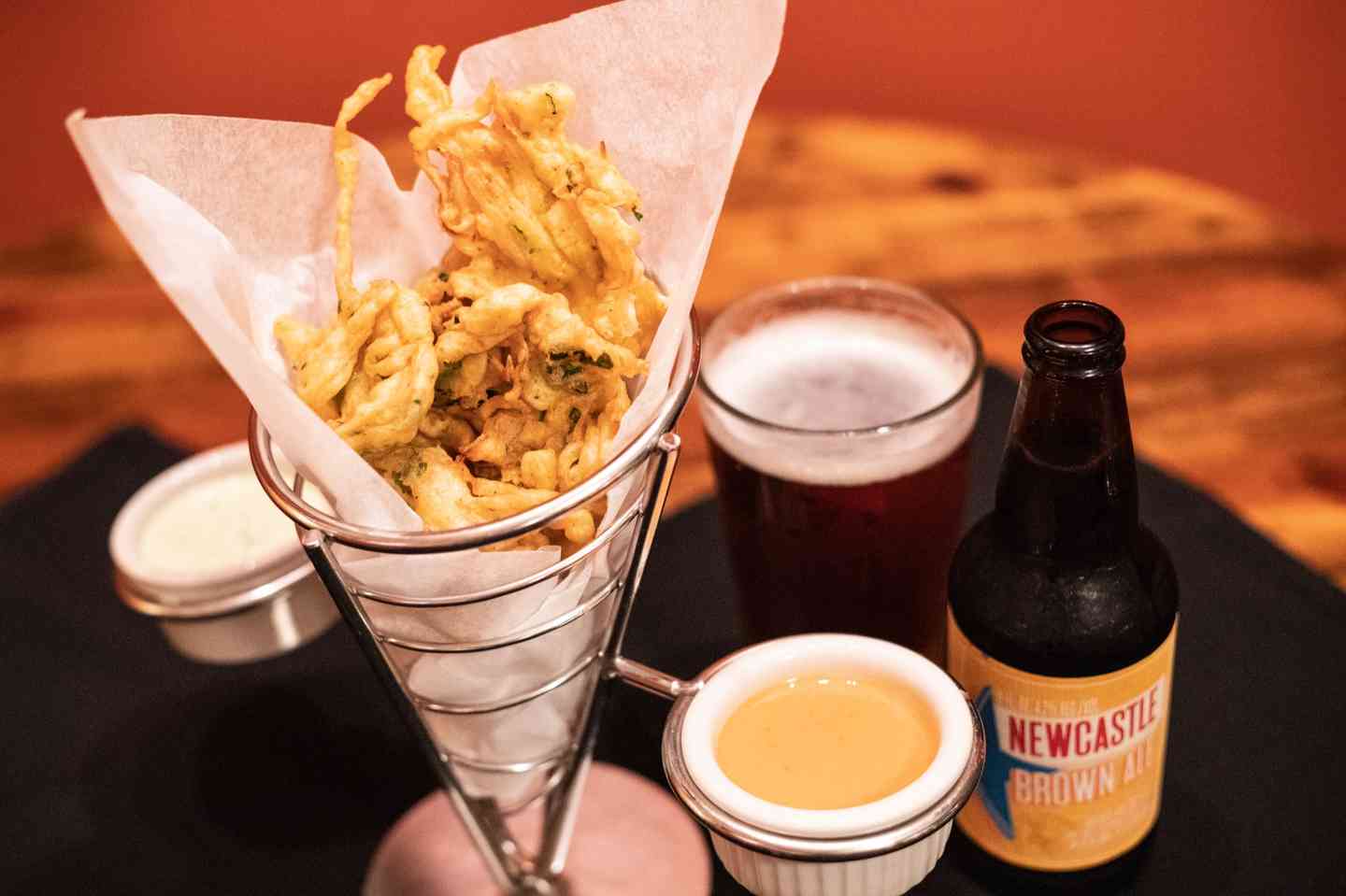 Crispy Onion Fritters