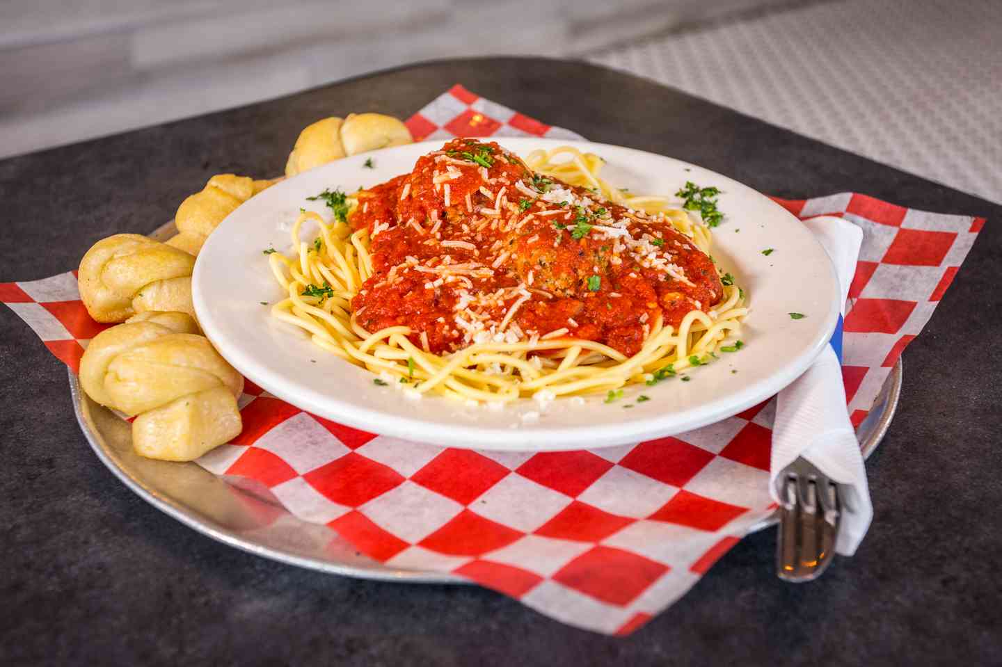 Spaghetti with Meatballs