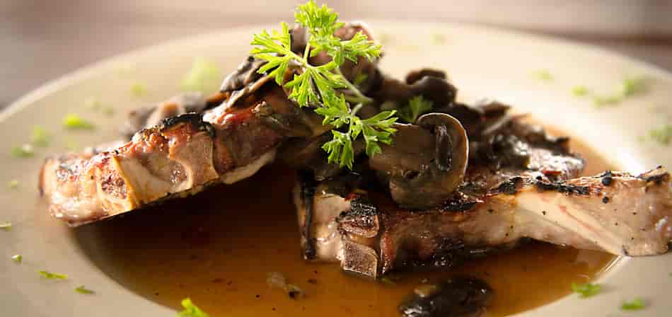Mayhaw Pork Chops