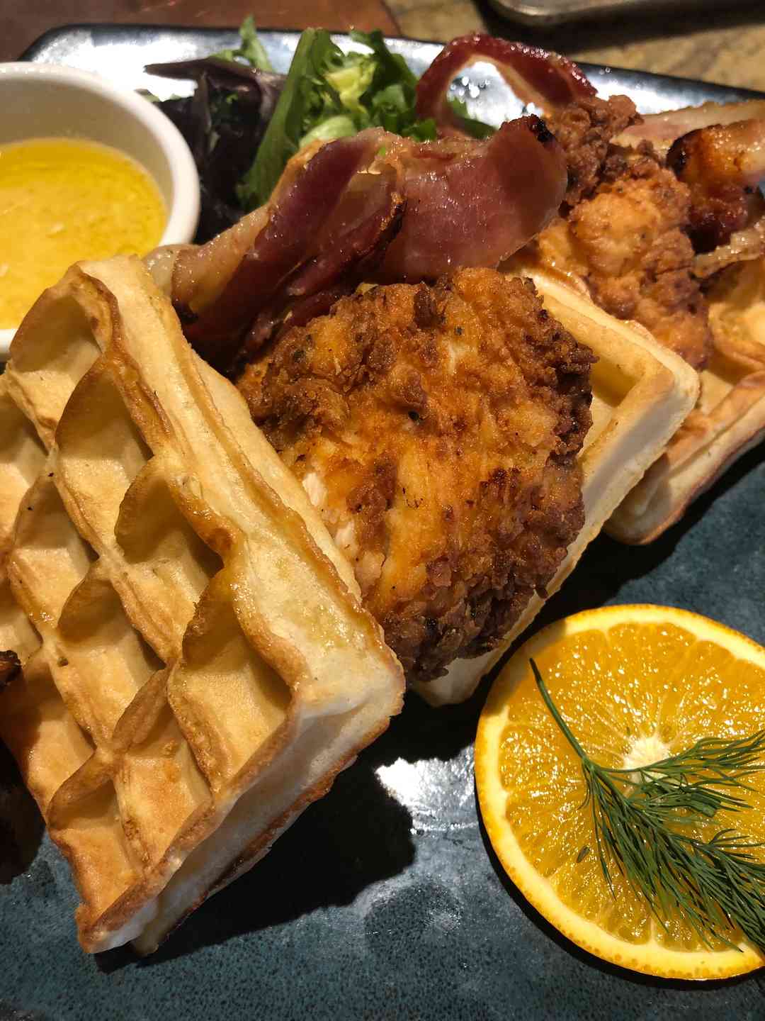 Chicken and Waffles
