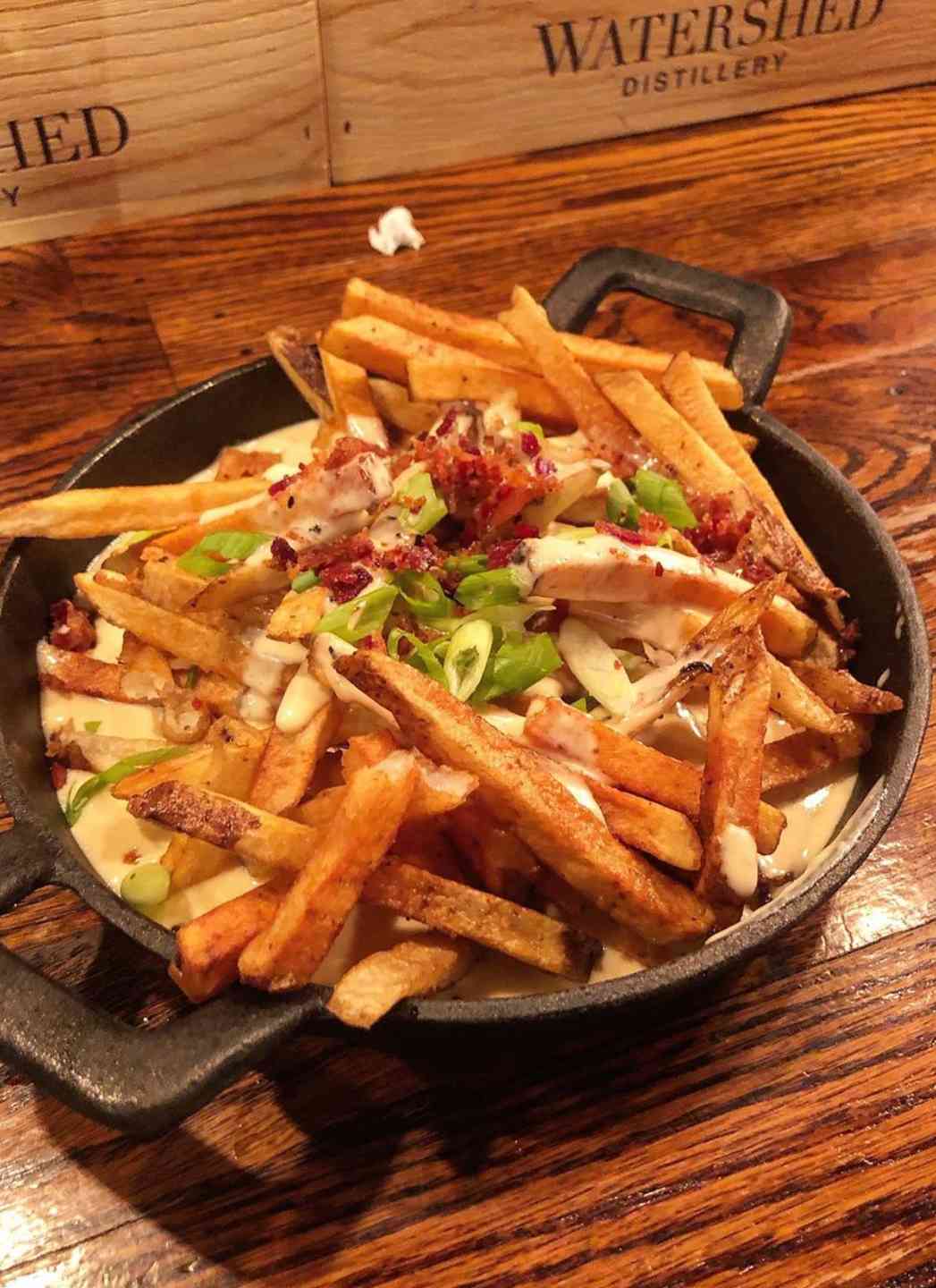 Loaded Pub Fries - Dinner Menu - The Ordinary Pub - American Restaurant ...