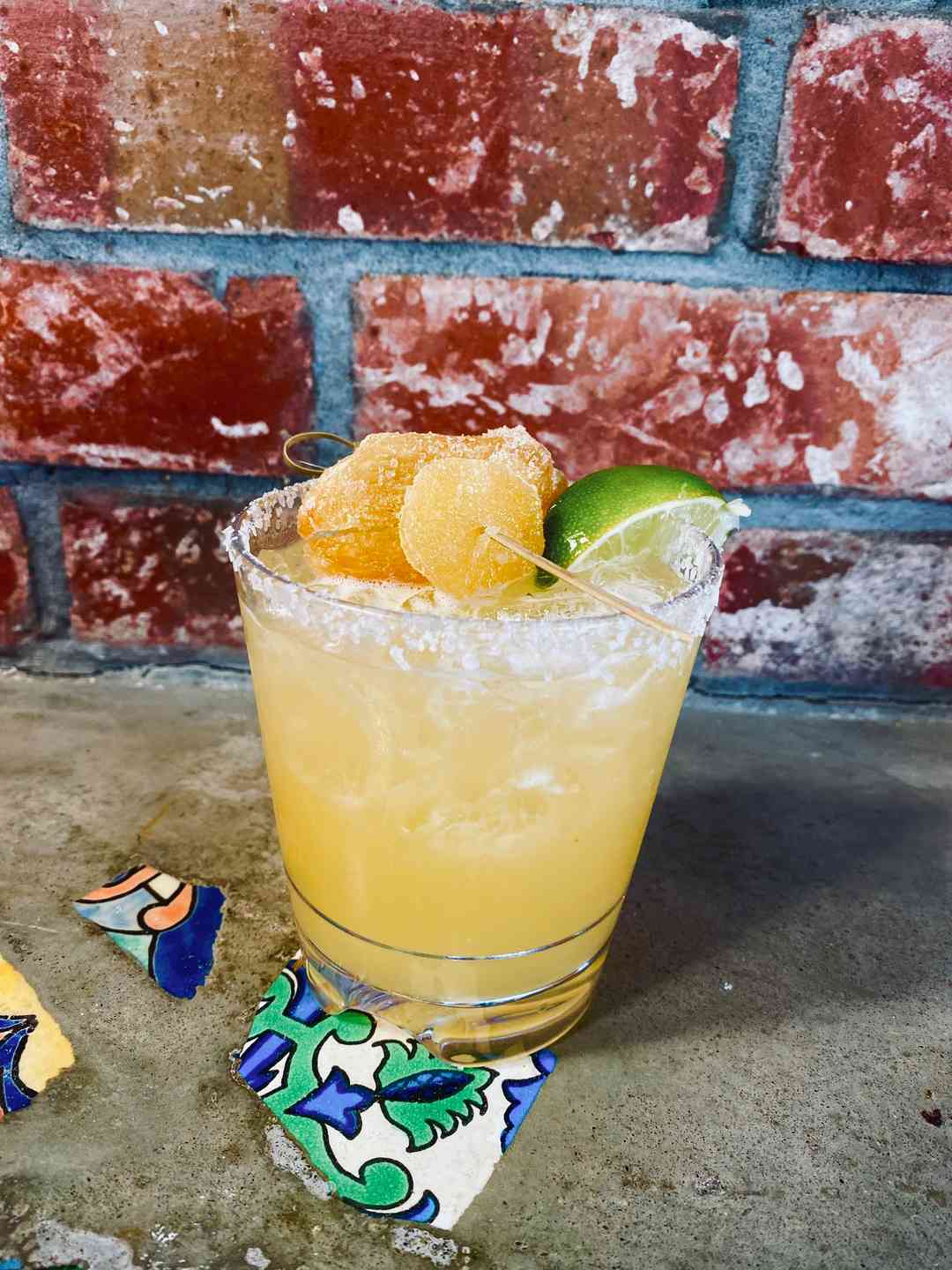 Ginger Peach Margarita