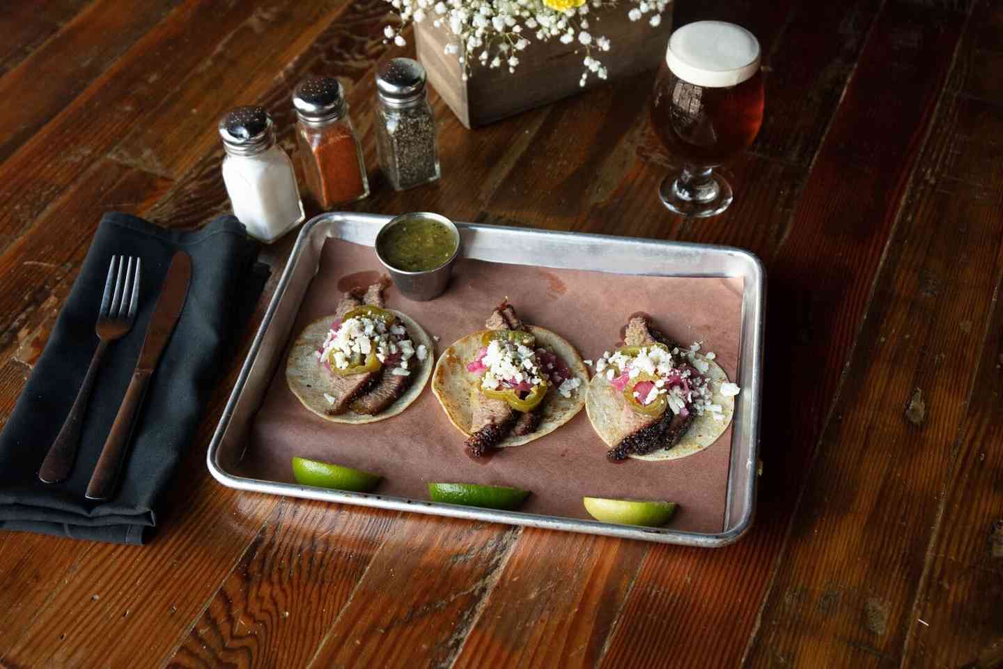 Reception Menu Brother John's Beer Bourbon & BBQ Barbecue