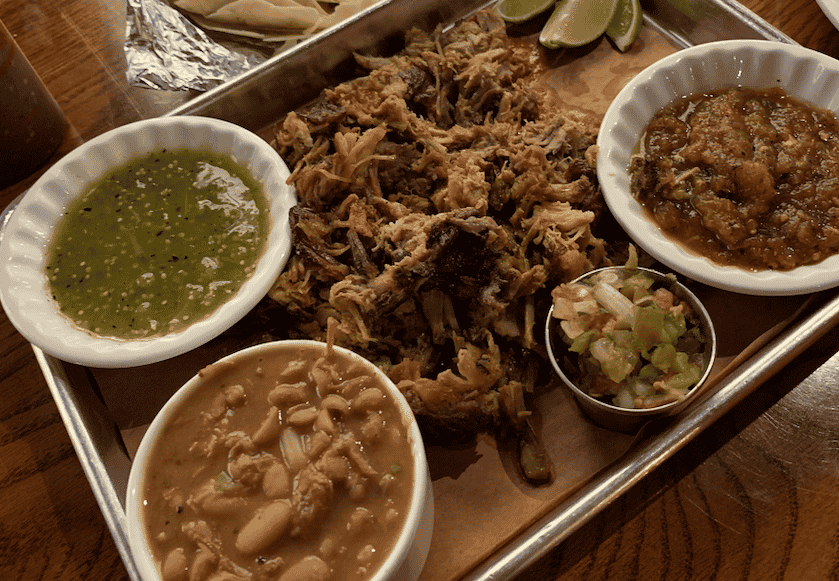 Smoked Pork "Carnitas" for Two