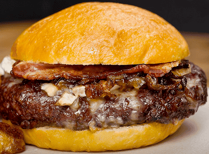 Bacon & Blues Burger