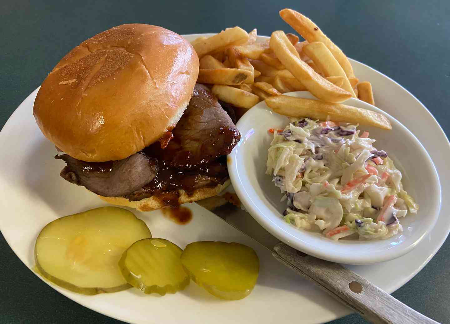 Barbecue Beef on Bun