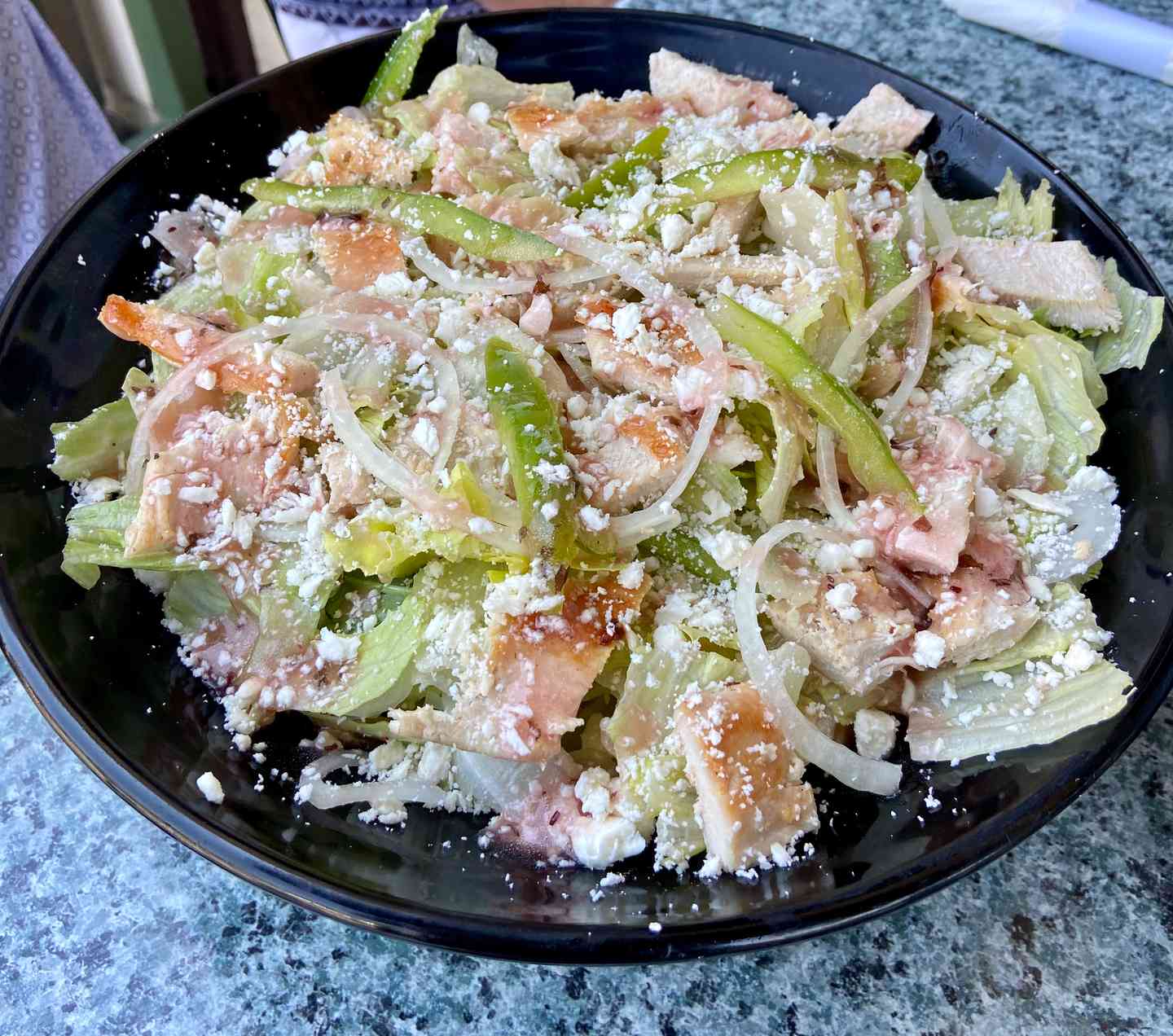 Chicken Feta Salad