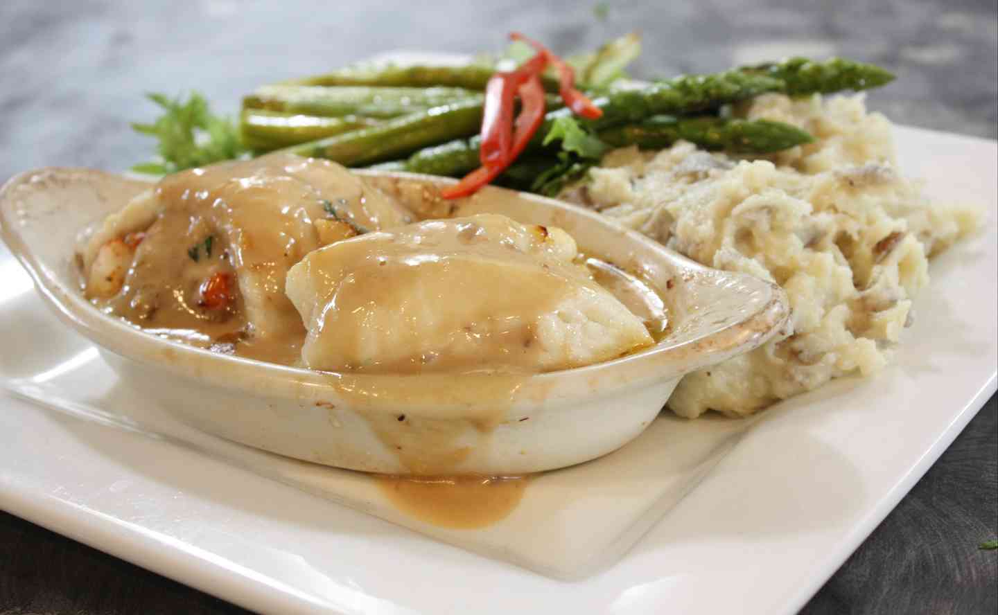 Baked Stuffed Haddock