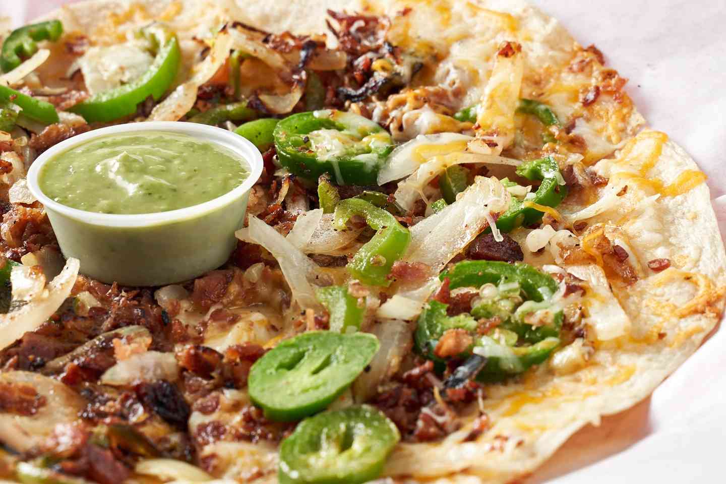 bacon jalapeño quesadilla