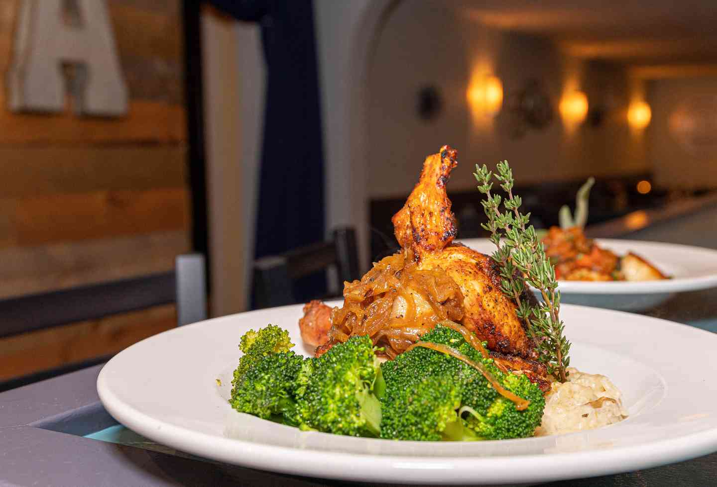 Dry Barbecue Rubbed Half Chicken