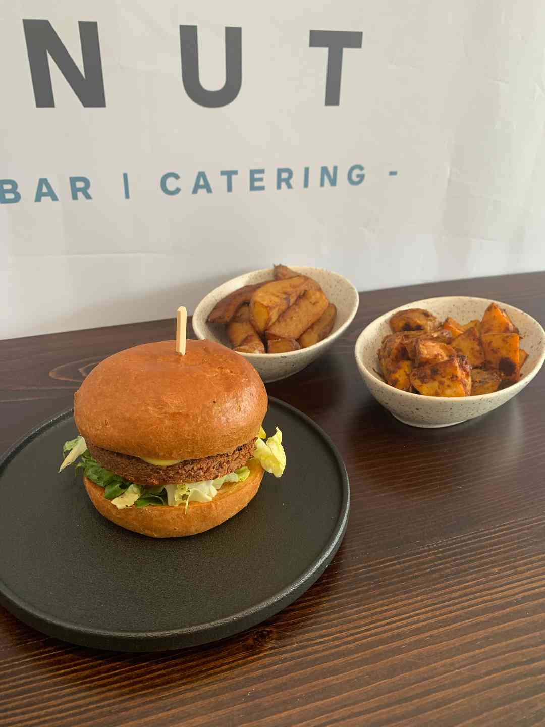 Plant based burger