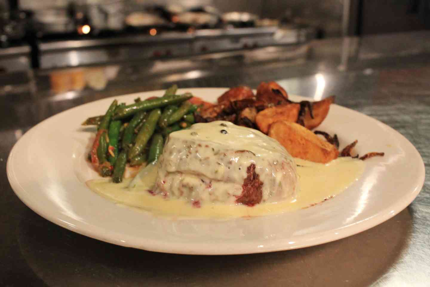 Grilled Sirloin Peppercorn