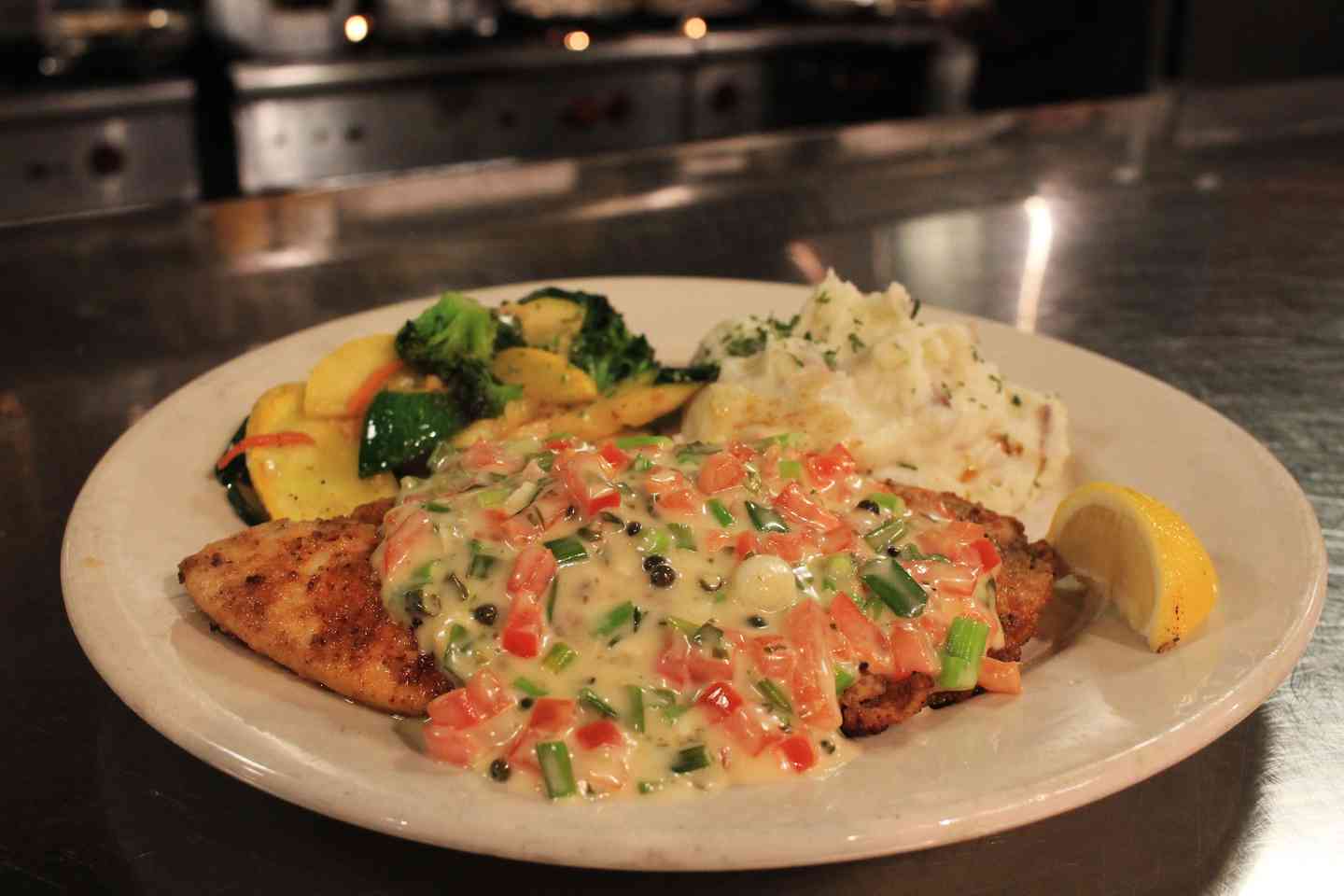 Pan Seared Tilapia