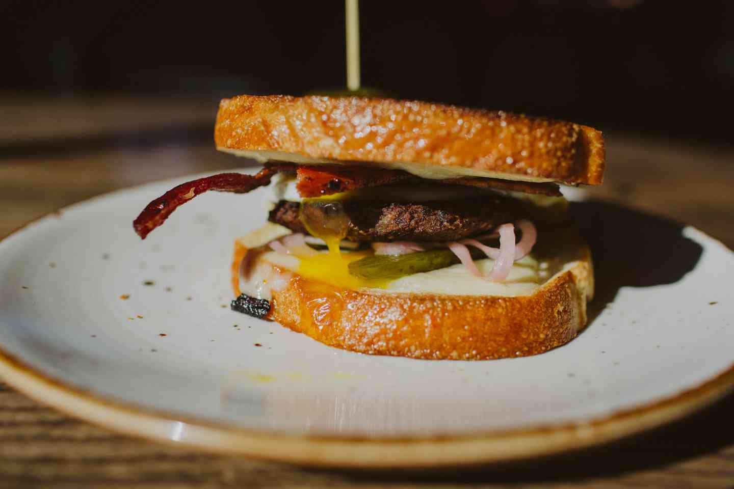 Breakfast Patty Melt