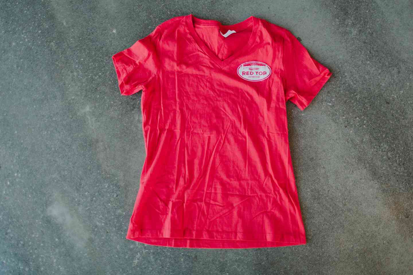 V Neck Women's Tee Small