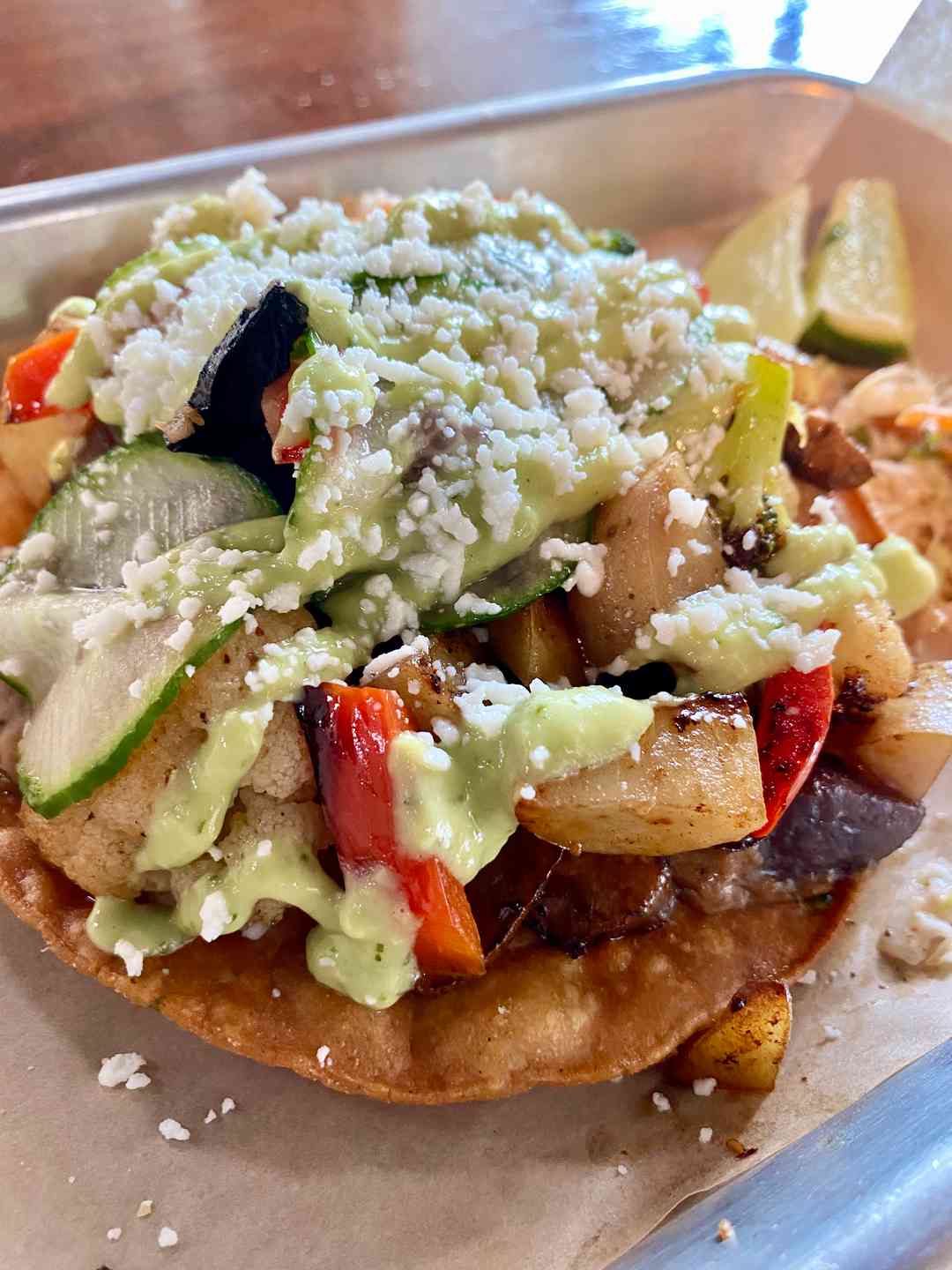 Veggie Tostadas