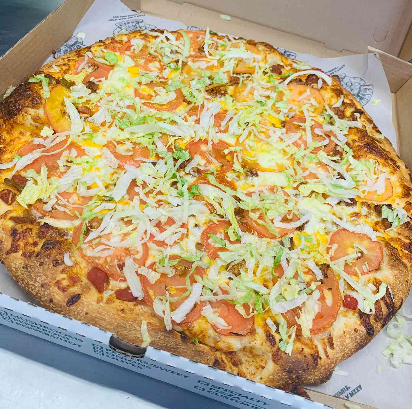 Taco Pizza
