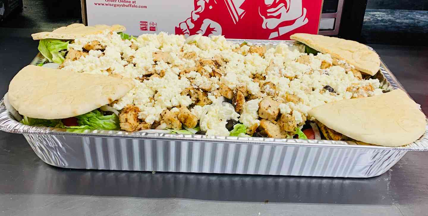 Chicken Souvlaki Salad