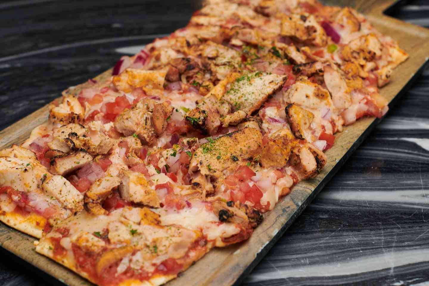 chicken flatbread