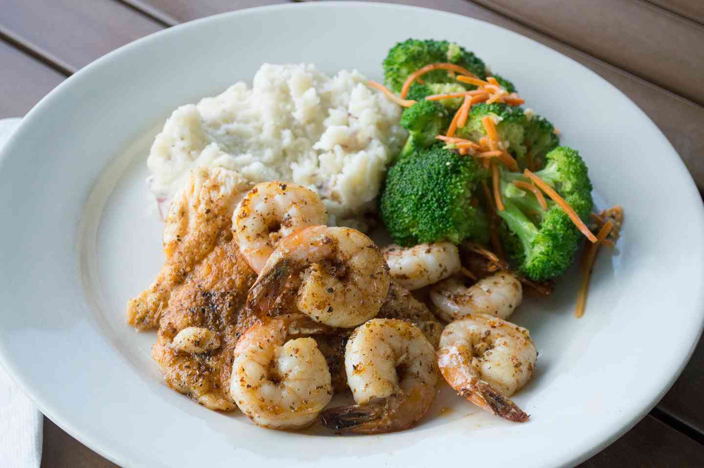 Grouper & Shrimp