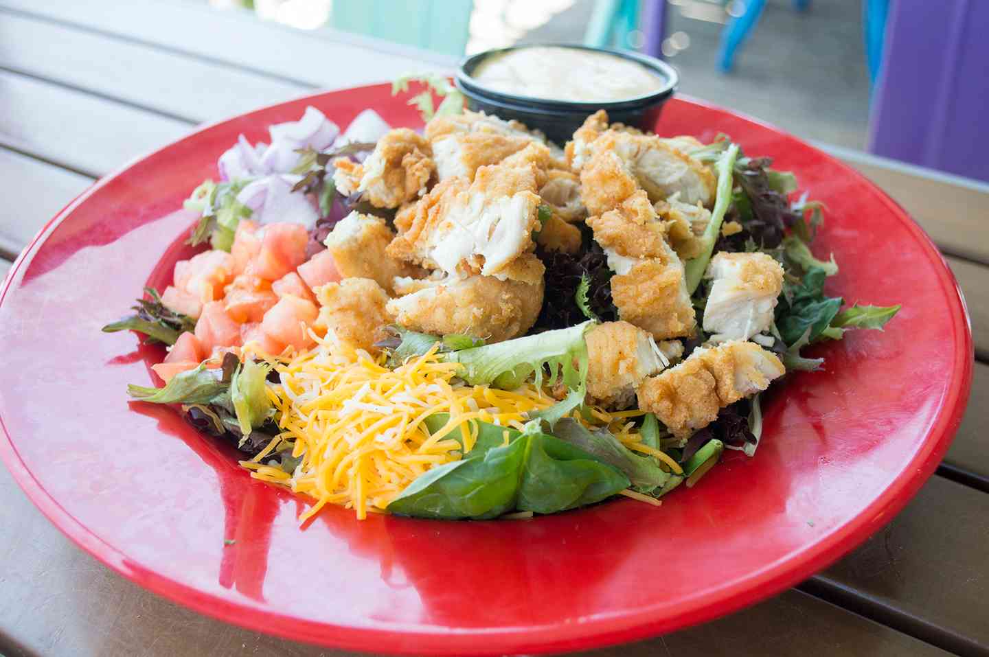 Crispy Chicken Salad