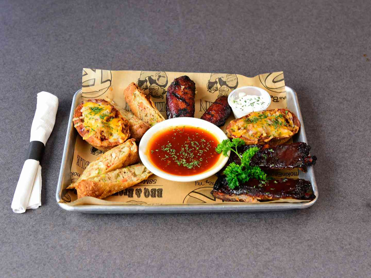 bbq sampler