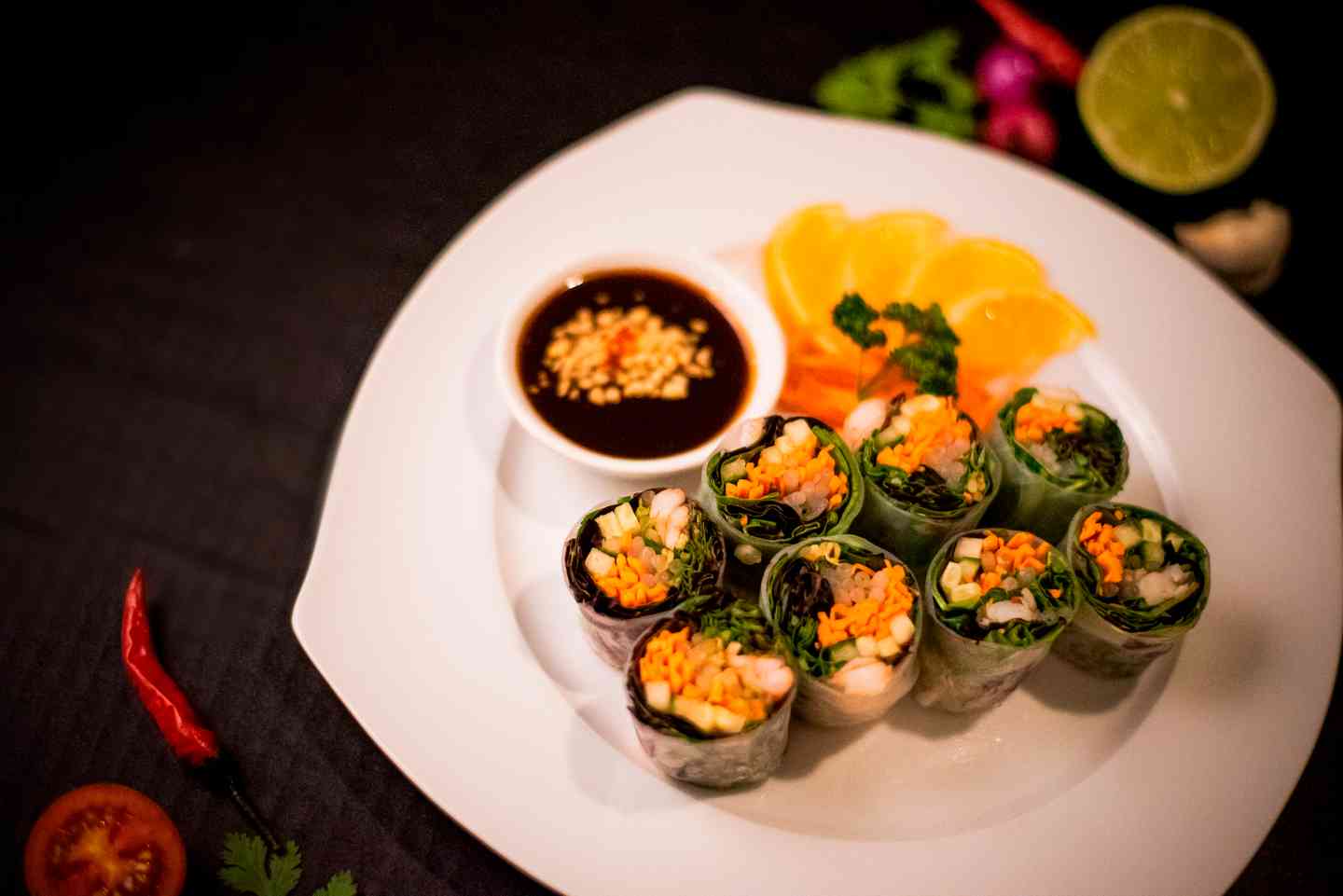 FRESH GARDEN ROLLS