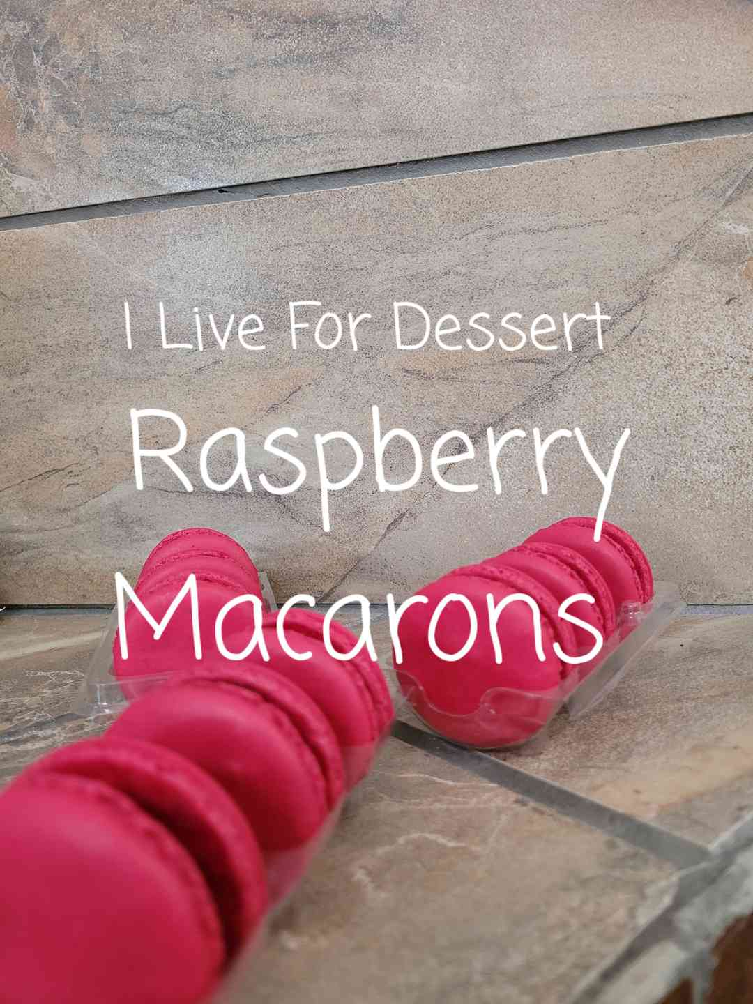 Raspberry Macarons 3 Count Todays Batches