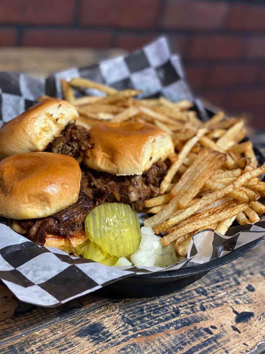 BBQ Brisket Sliders