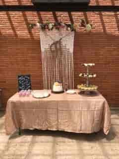 table set up