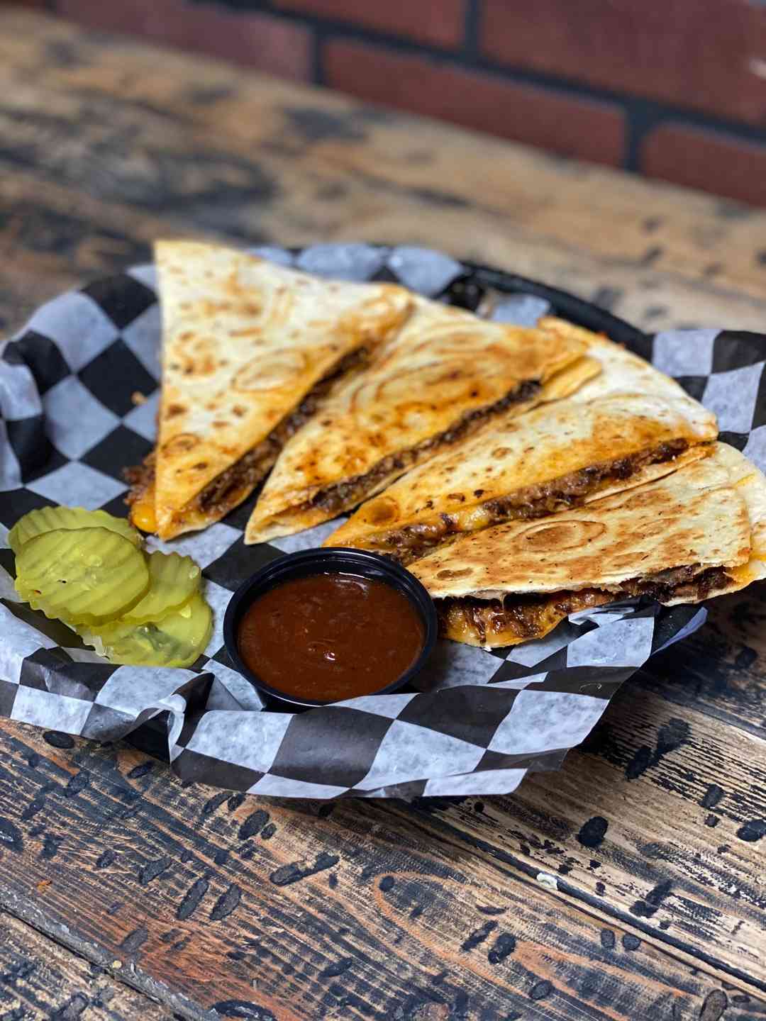 BBQ Brisket Quesadilla