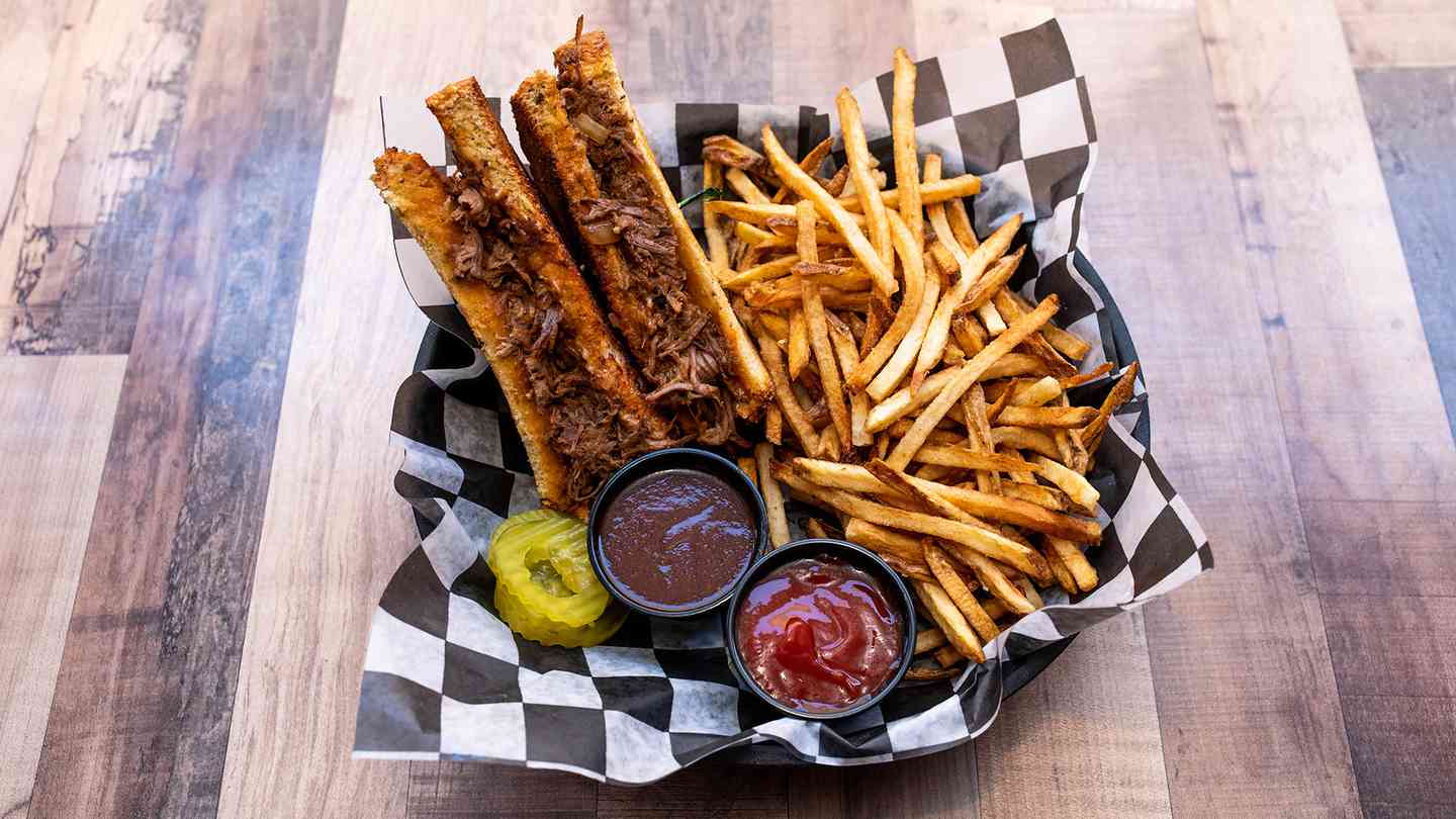 BBQ Brisket Grilled Cheese