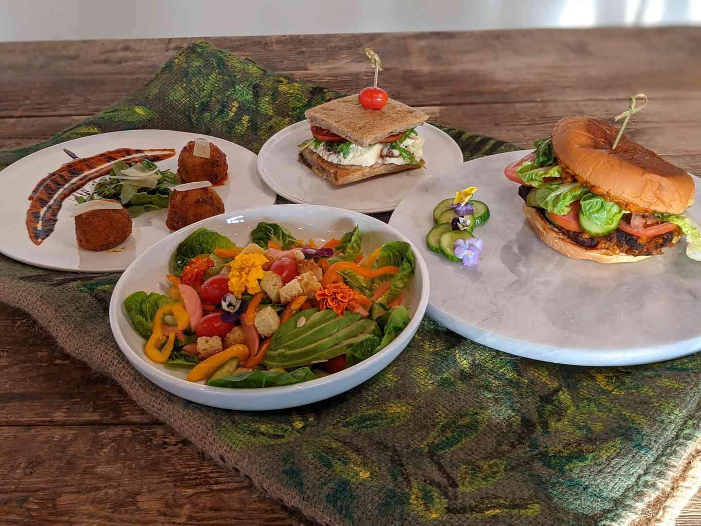 Multiple dishes