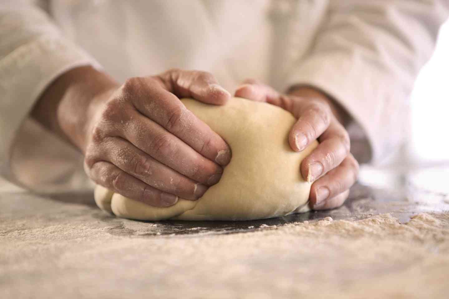 kneading dough