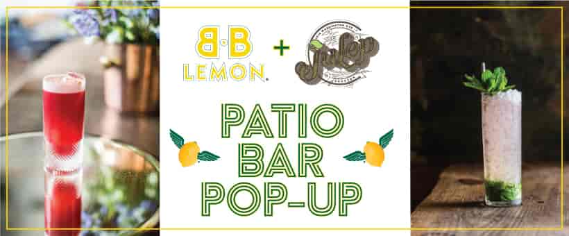Patio Bar Pop-up w/ Julep + Live Music
