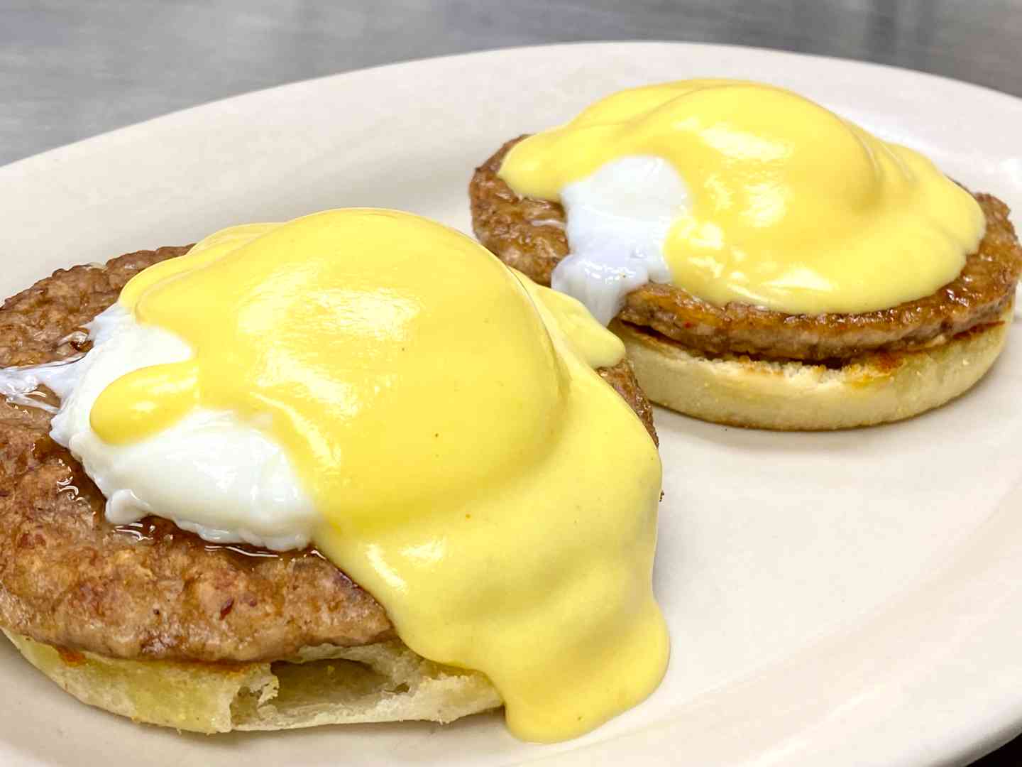 Sausage Benedict