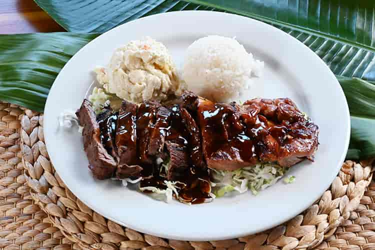 Teriyaki Beef & Chicken Plate