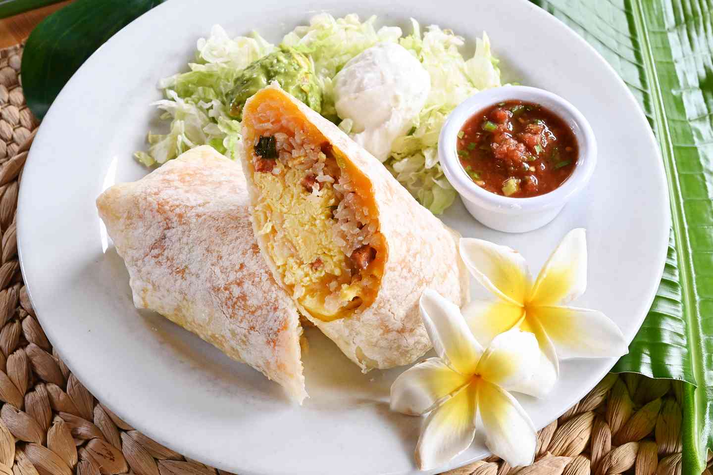 Hawaiian Breakfast Burrito