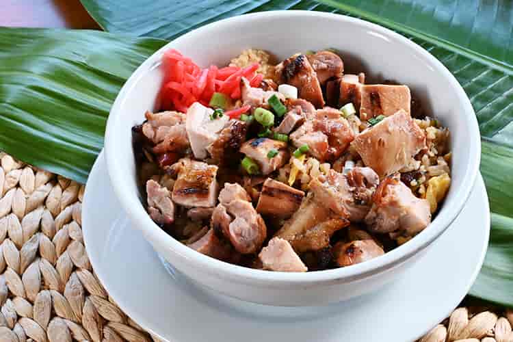Fried Rice with Teriyaki Chicken