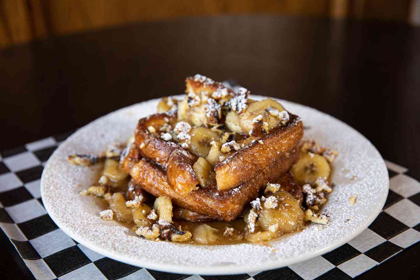 Banana Bourbon French Toast