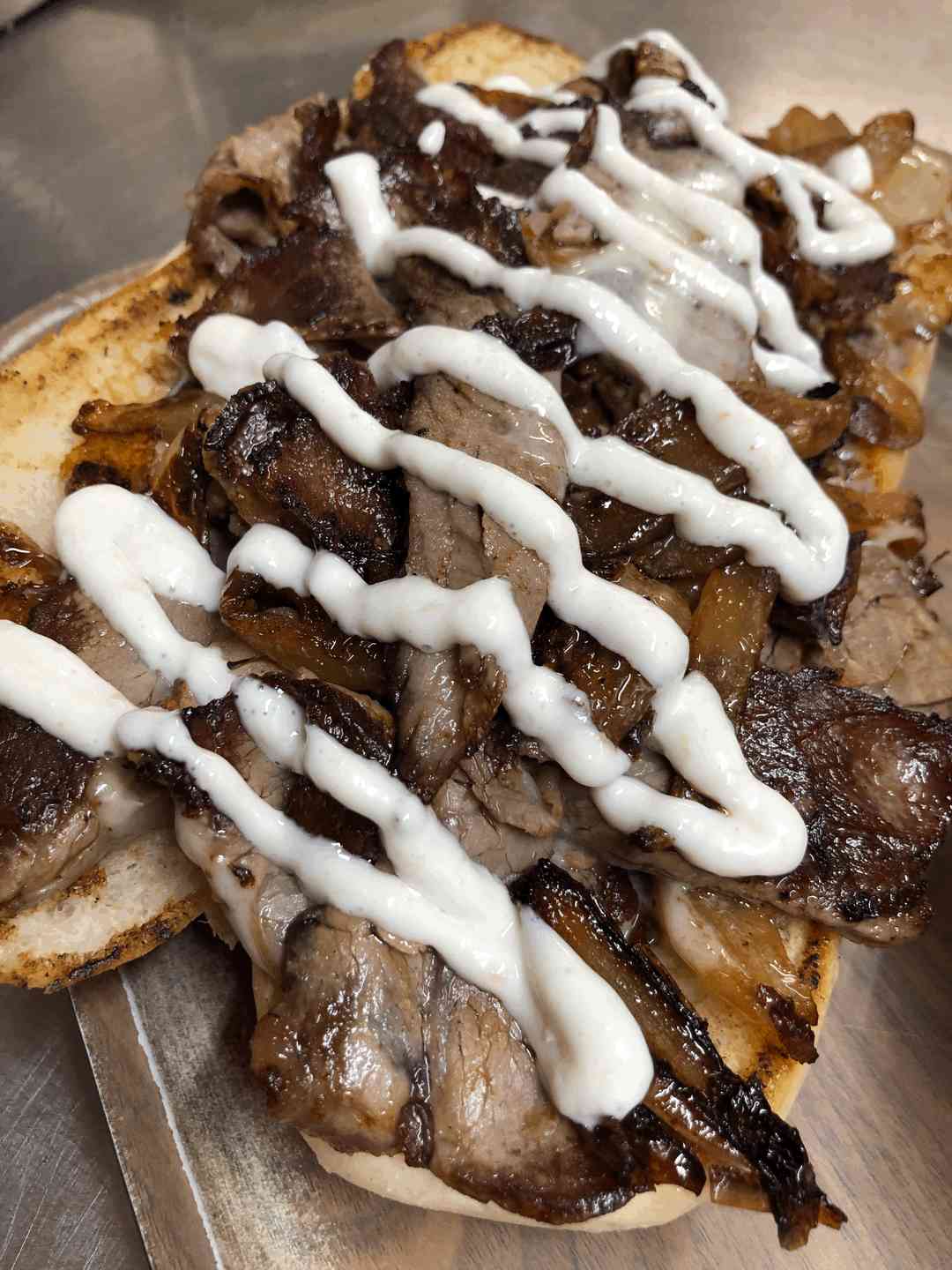 Steak and Horseradish Roll