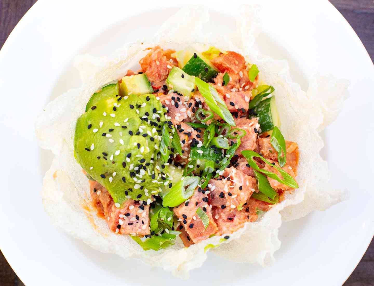 Tuna Poke Chips
