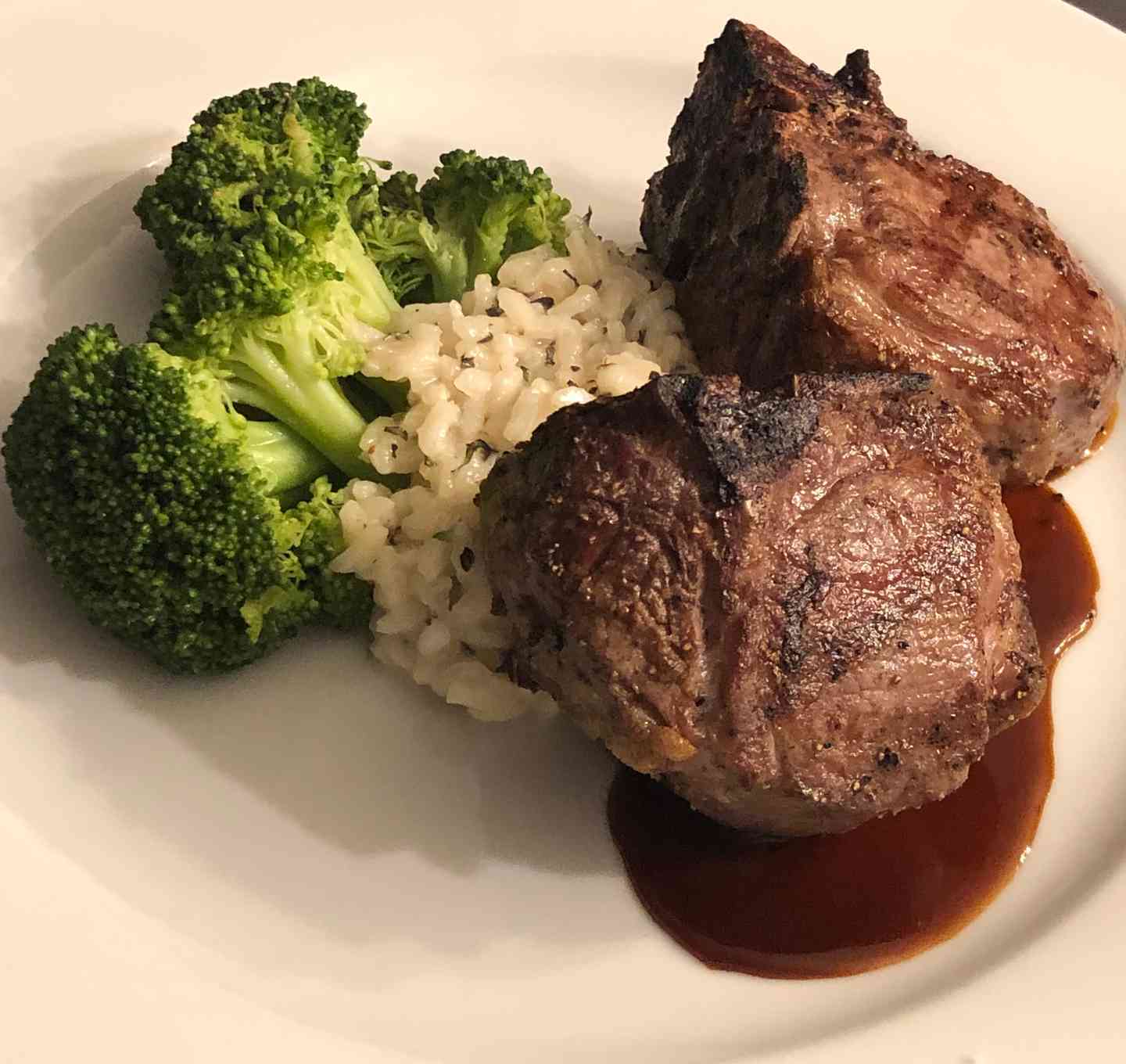 Grilled Lamb Loin Chops - Chill's Bistro Menu - Chillingsworth Fine