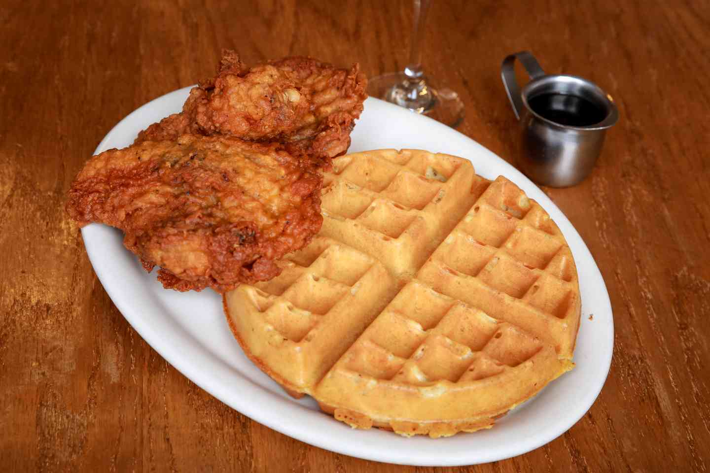 Chicken & Waffles Breakfast & Lunch Homestead Restaurant & Bakery American Restaurant in