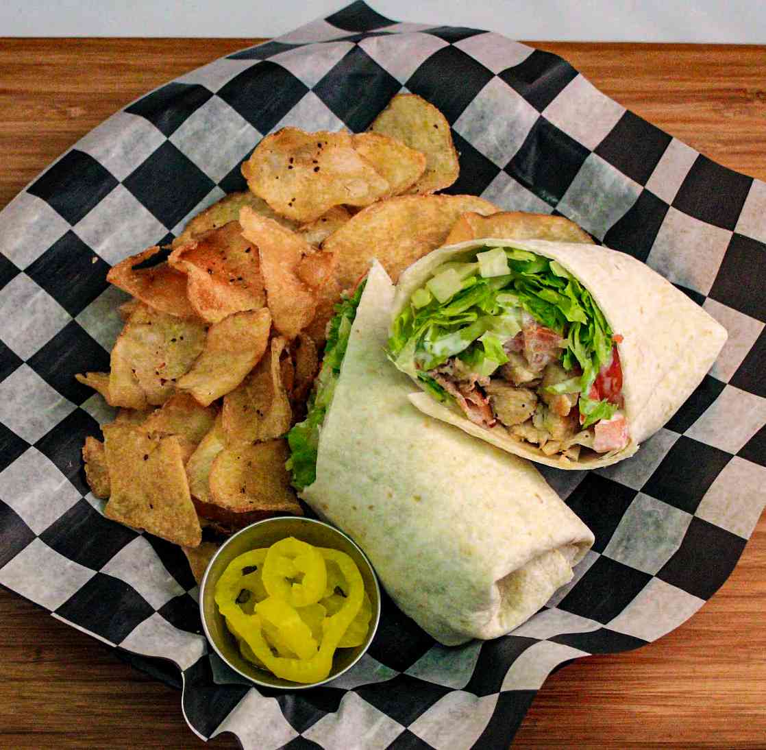 Chicken Bacon Ranch Wrap