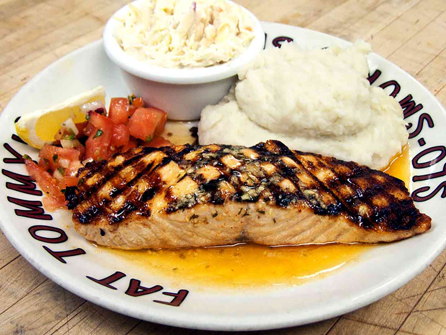 Simply Grilled Salmon