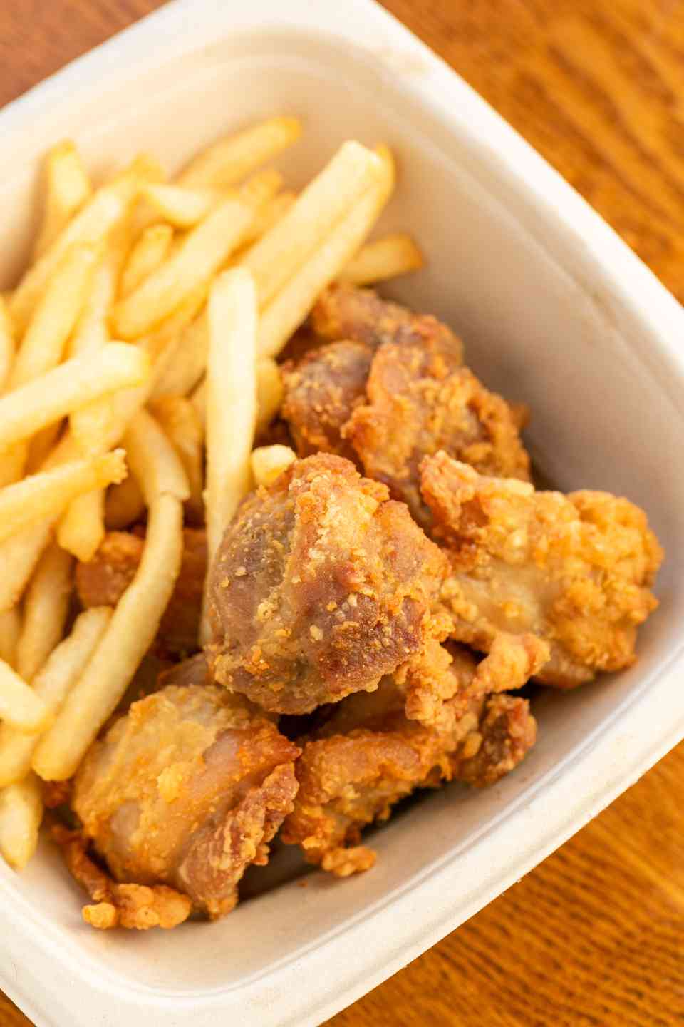Hawaiian Fried Chicken with Fries