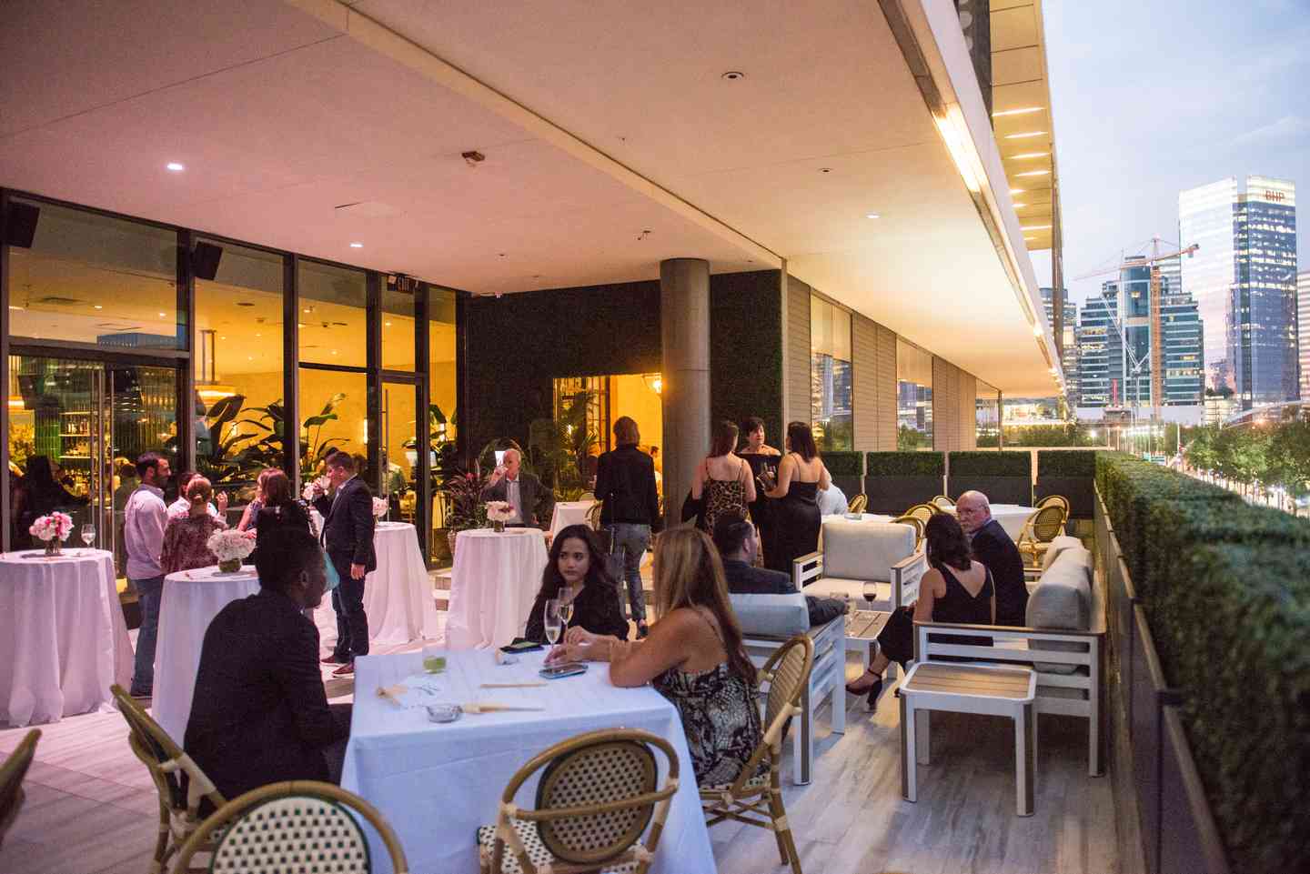 the patio