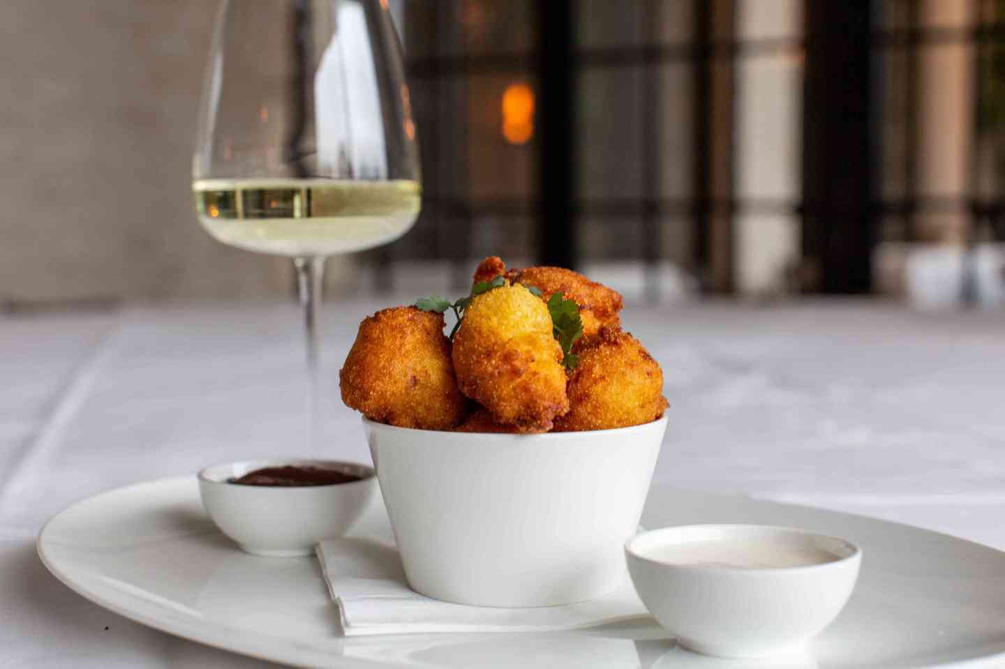 bacon fritters
